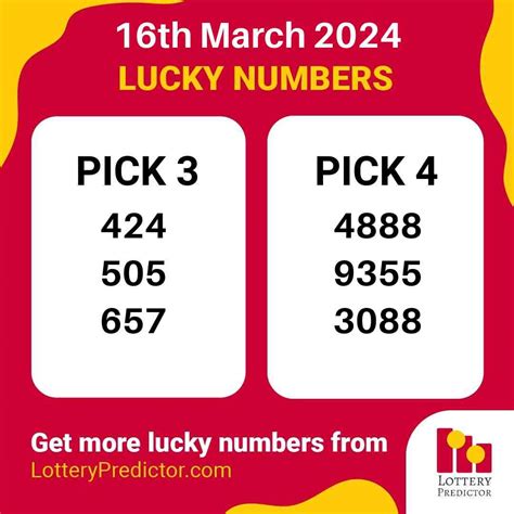 Lotto 6/49 winning numbers: March 16, 2024 .
